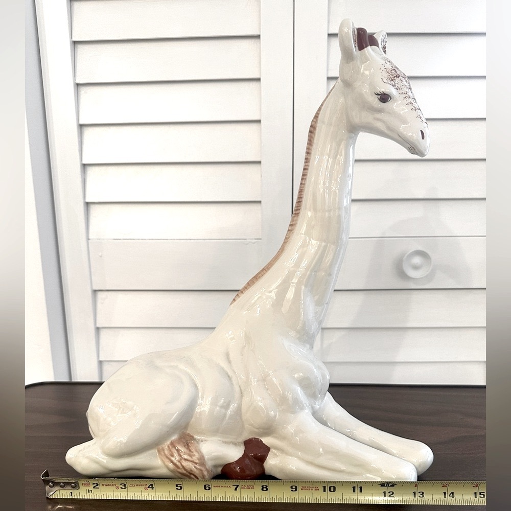 VTG🦒Giraffe, Ceramic Statue - Picture 9 of 10